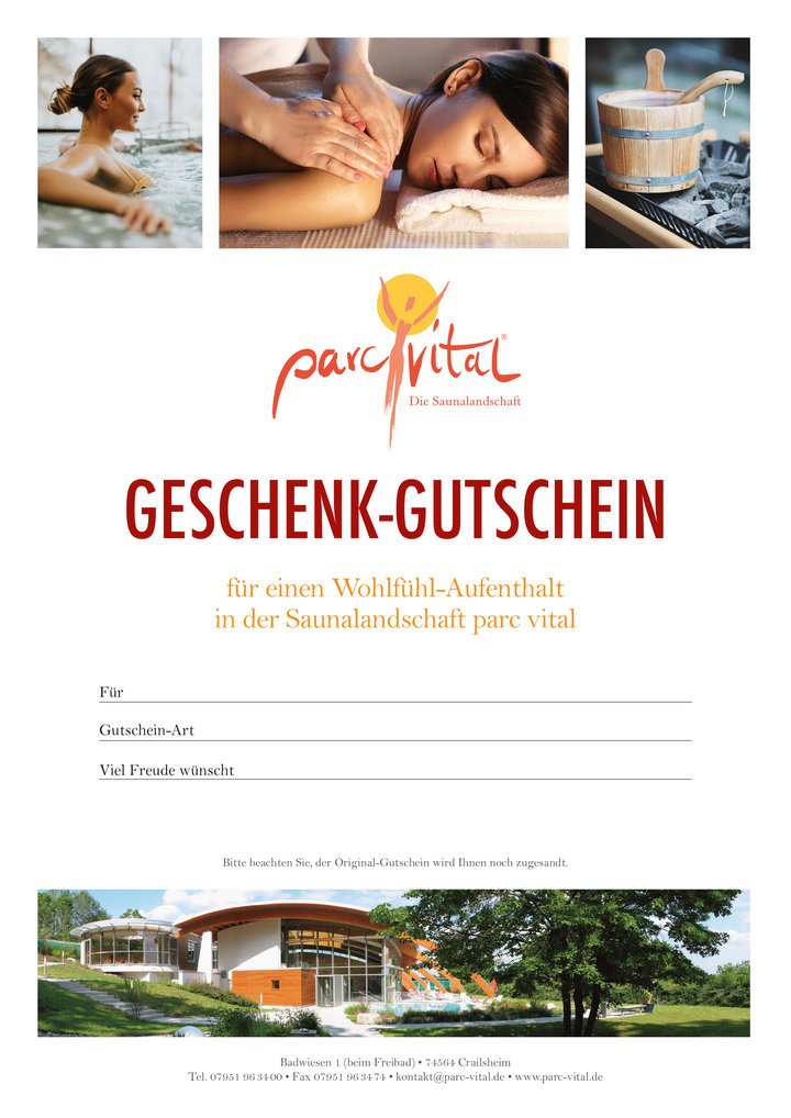 Buono regalo parc vital Download